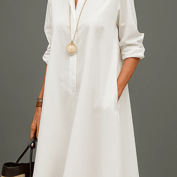 Marise - Robe Midi - Sophistication Sans Effort à Chaque Pas