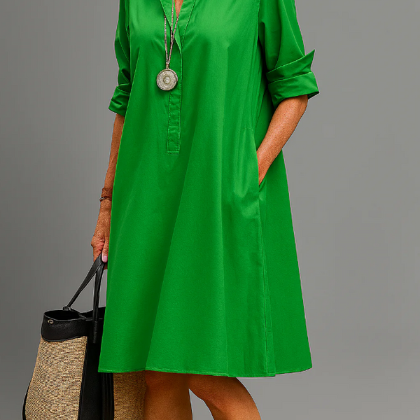 Marise - Robe Midi - Sophistication Sans Effort à Chaque Pas