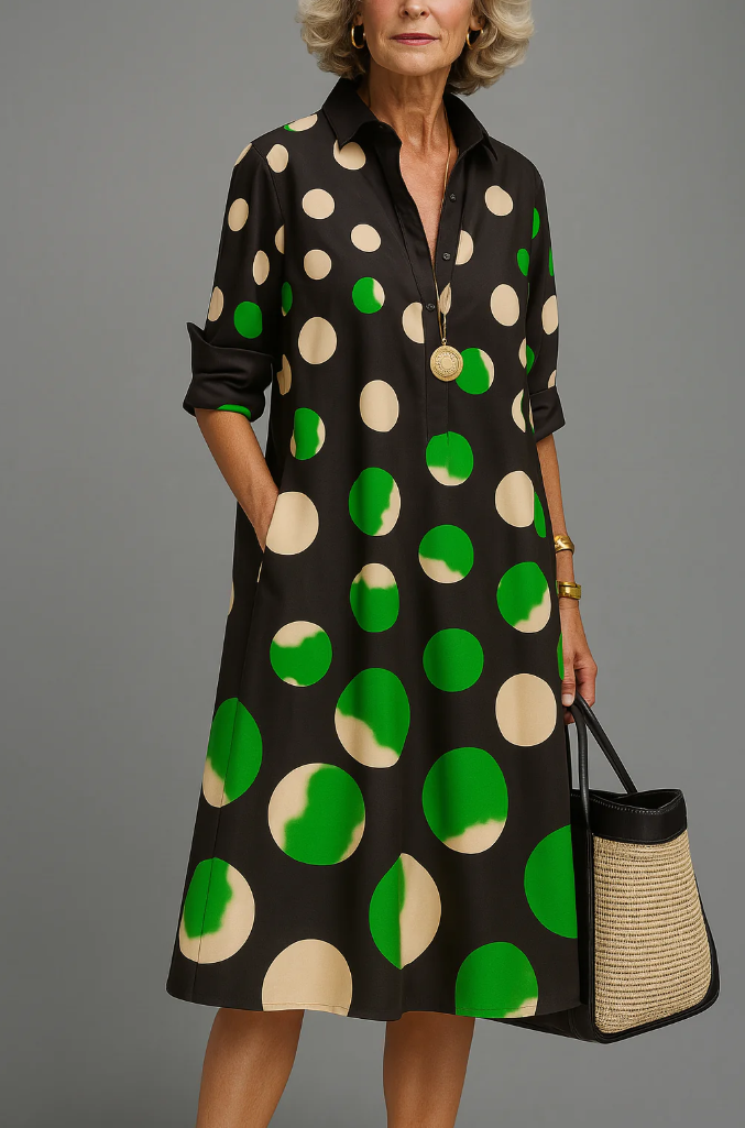 Marise - Robe Midi - Sophistication Sans Effort à Chaque Pas