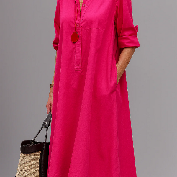 Marise - Robe Midi - Sophistication Sans Effort à Chaque Pas