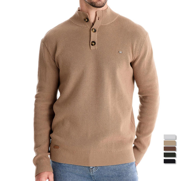 CHICIVELLE | Pull pour hommes avec design à boutons
