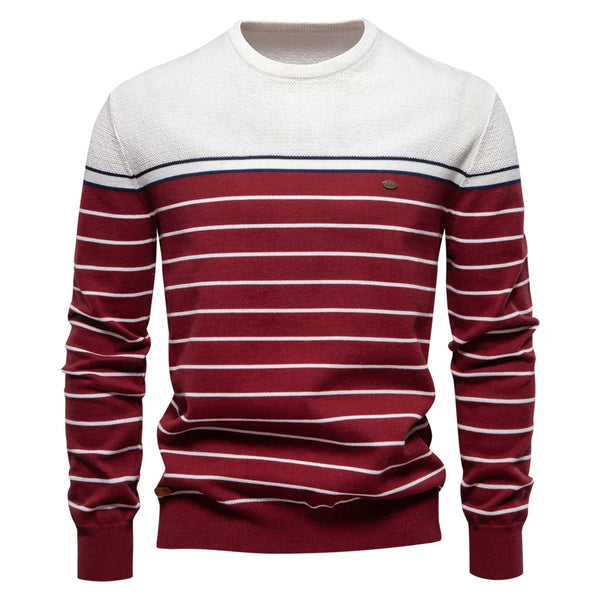 CHICIVELLE | Pull homme à motif rayé