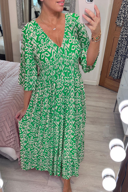 Selene | Bohemian Midi Dress