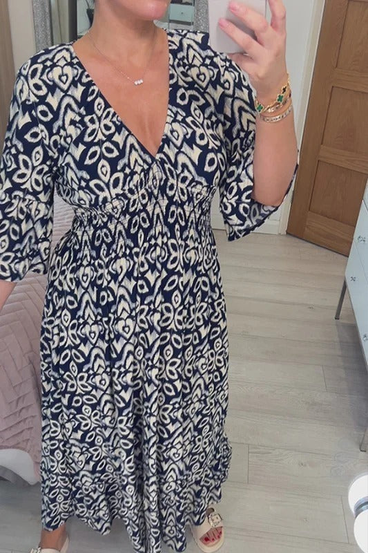 Selene | Bohemian Midi Dress