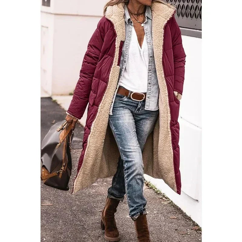 Joelle | Manteau d'Hiver Double Wear