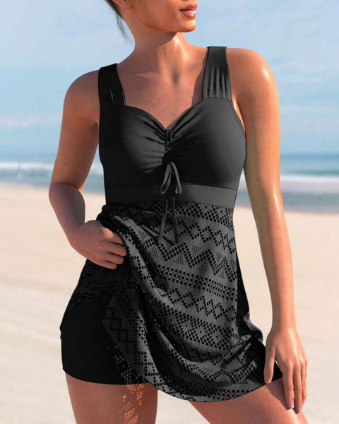 WaveGrace | Confidence Swimdress – Elegant Support, Flattering Coverage