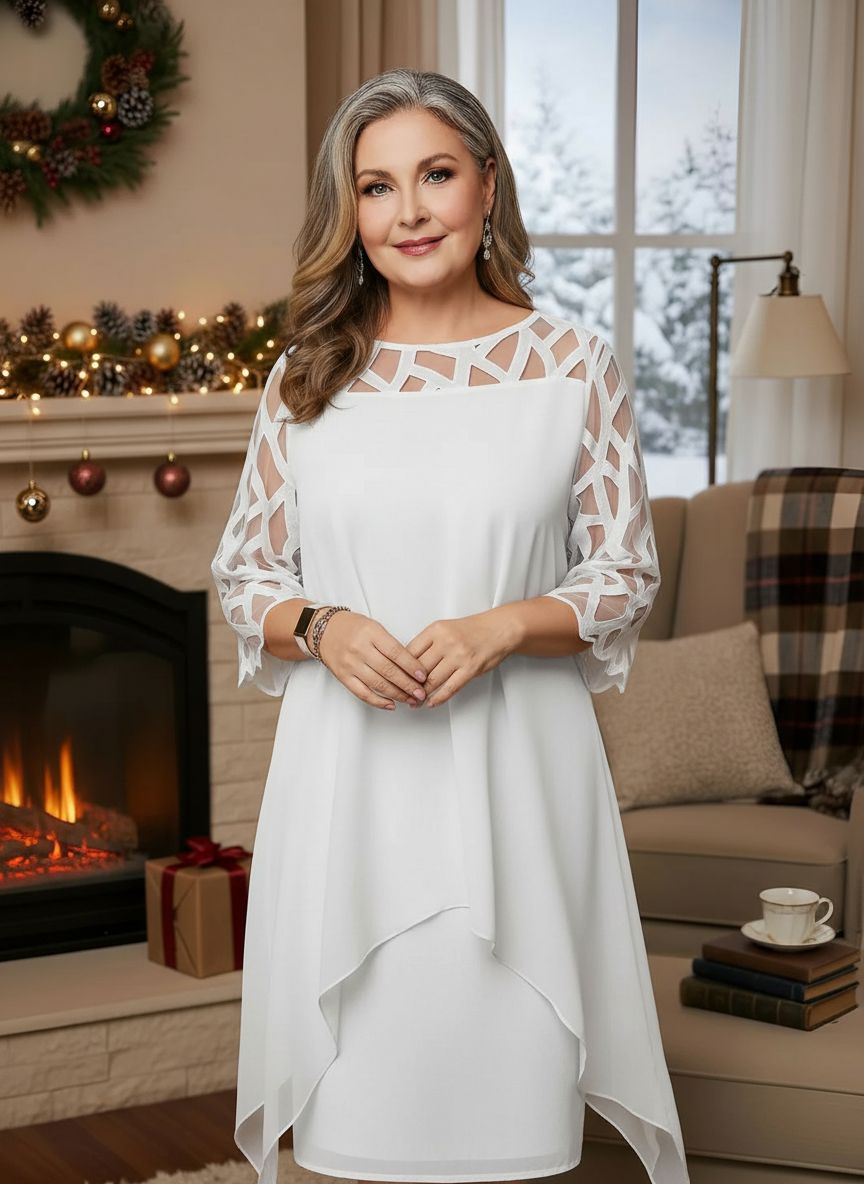 Robe Élégance en Dentelle Isolde