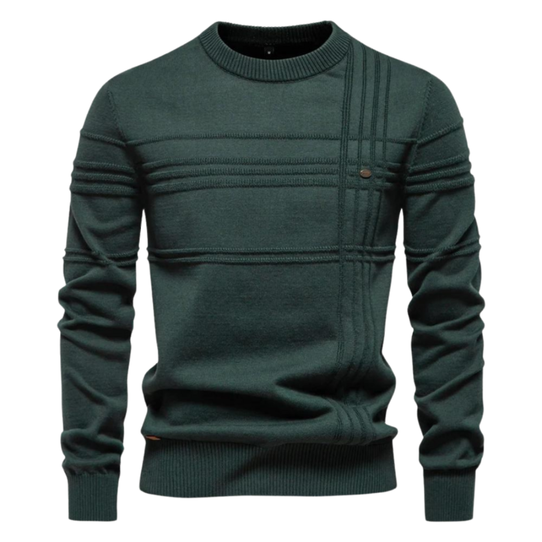 CHICIVELLE | Pull élégant pour hommes avec design à carreaux