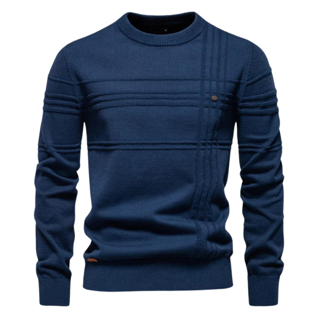 CHICIVELLE | Pull élégant pour hommes avec design à carreaux