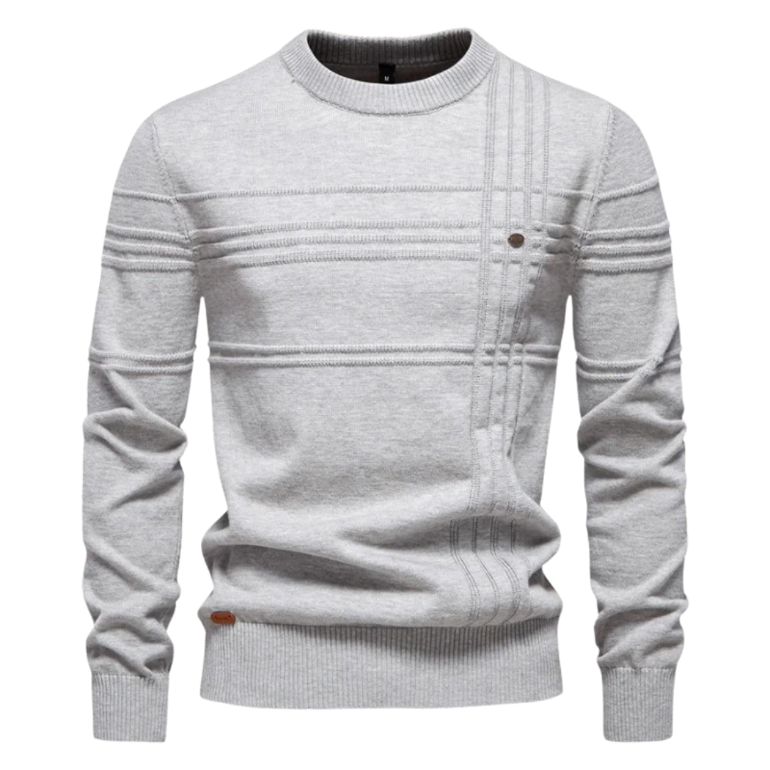 CHICIVELLE | Pull élégant pour hommes avec design à carreaux