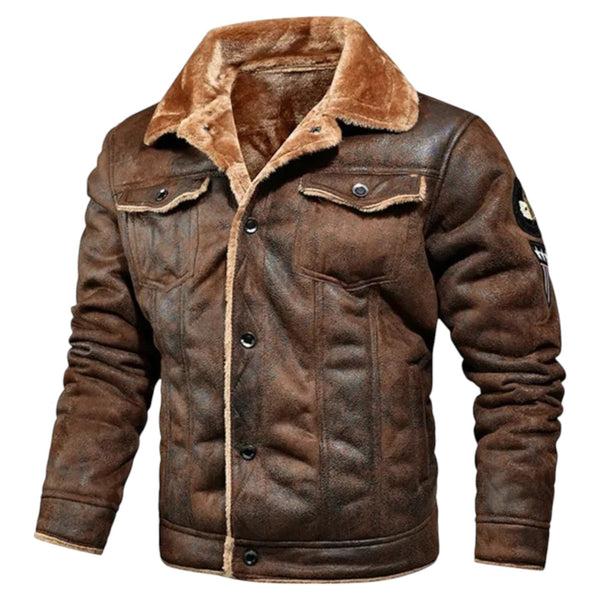 Rambo™ | Veste en Cuir Chaude