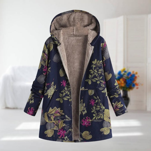 Camélia | Veste Chaleureuse avec Doublure en Fleece