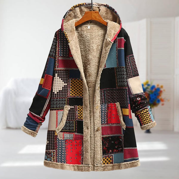 Camélia | Veste Chaleureuse avec Doublure en Fleece