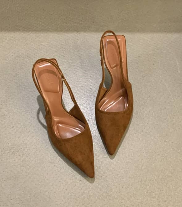 Marlena™ | Talons Slingback Nude avec Talon Fin
