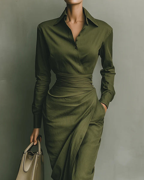 Caterina | Elegant Fitted Maxi Dress