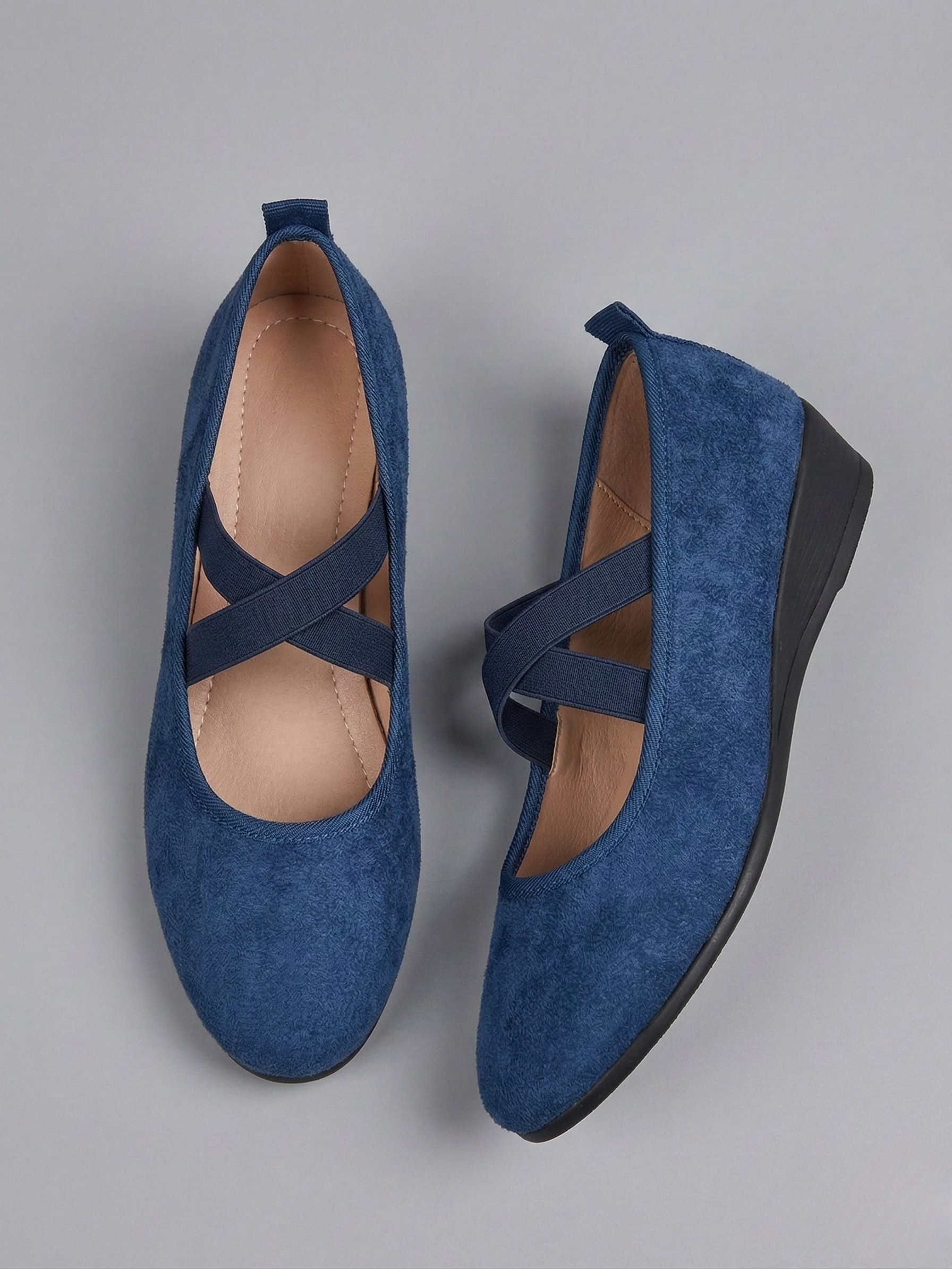 Calerinne | Closed Wedge Ballerina Shoes
