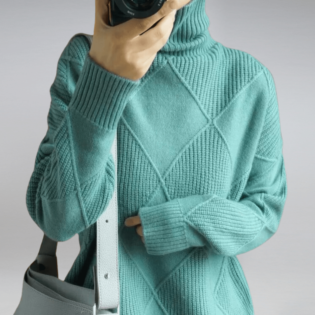 Alice | Pull Col Roulé Doux