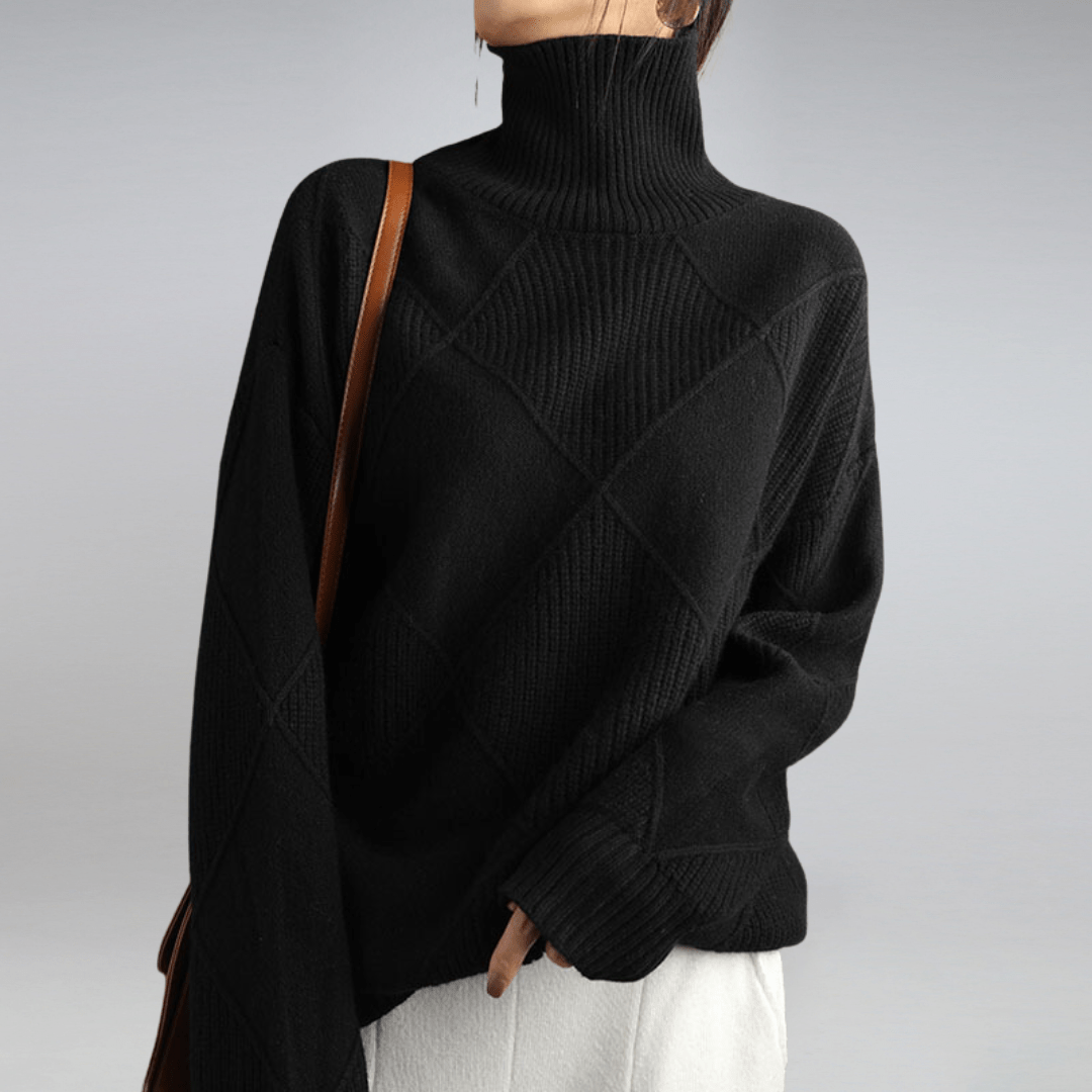 Alice | Pull Col Roulé Doux