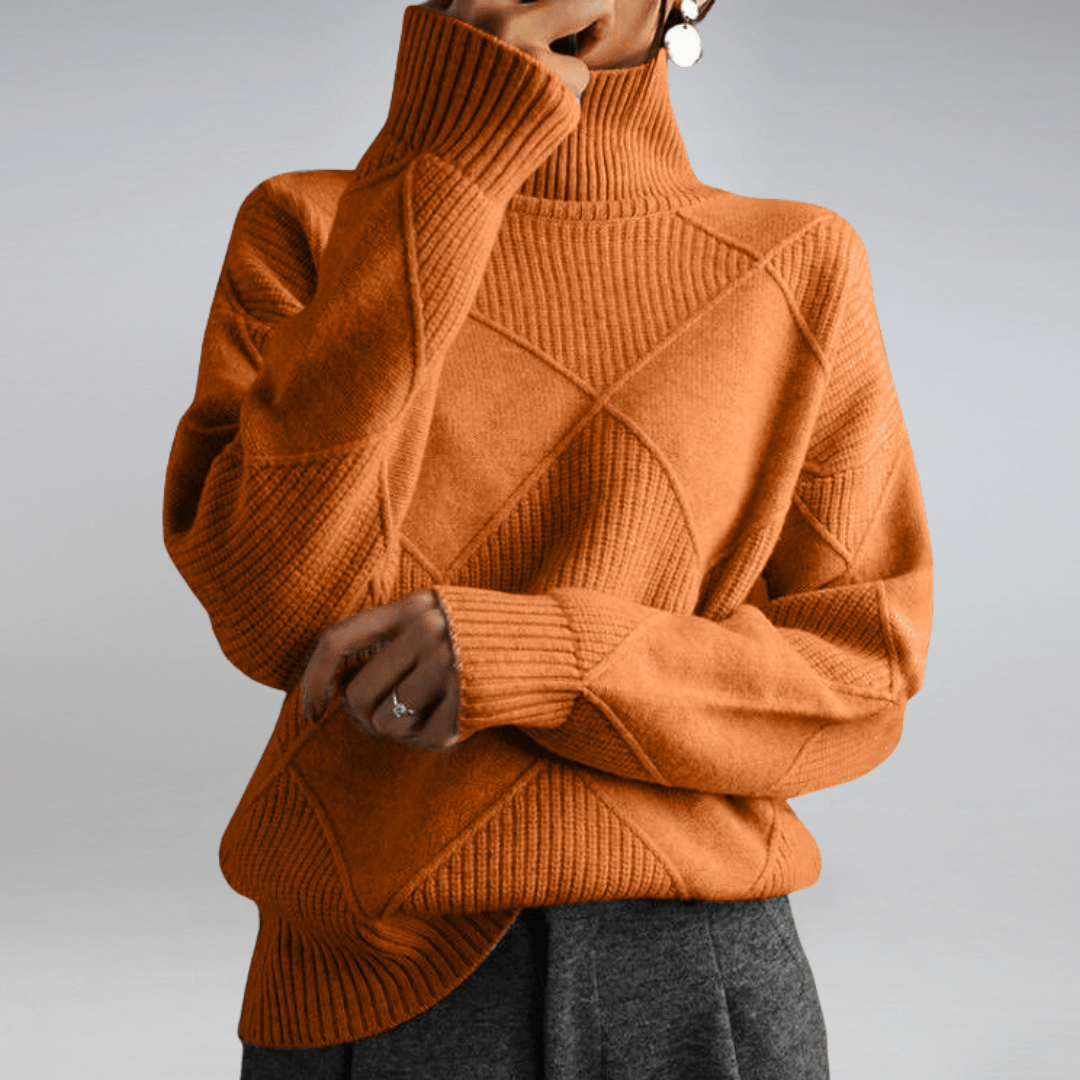 Alice | Pull Col Roulé Doux