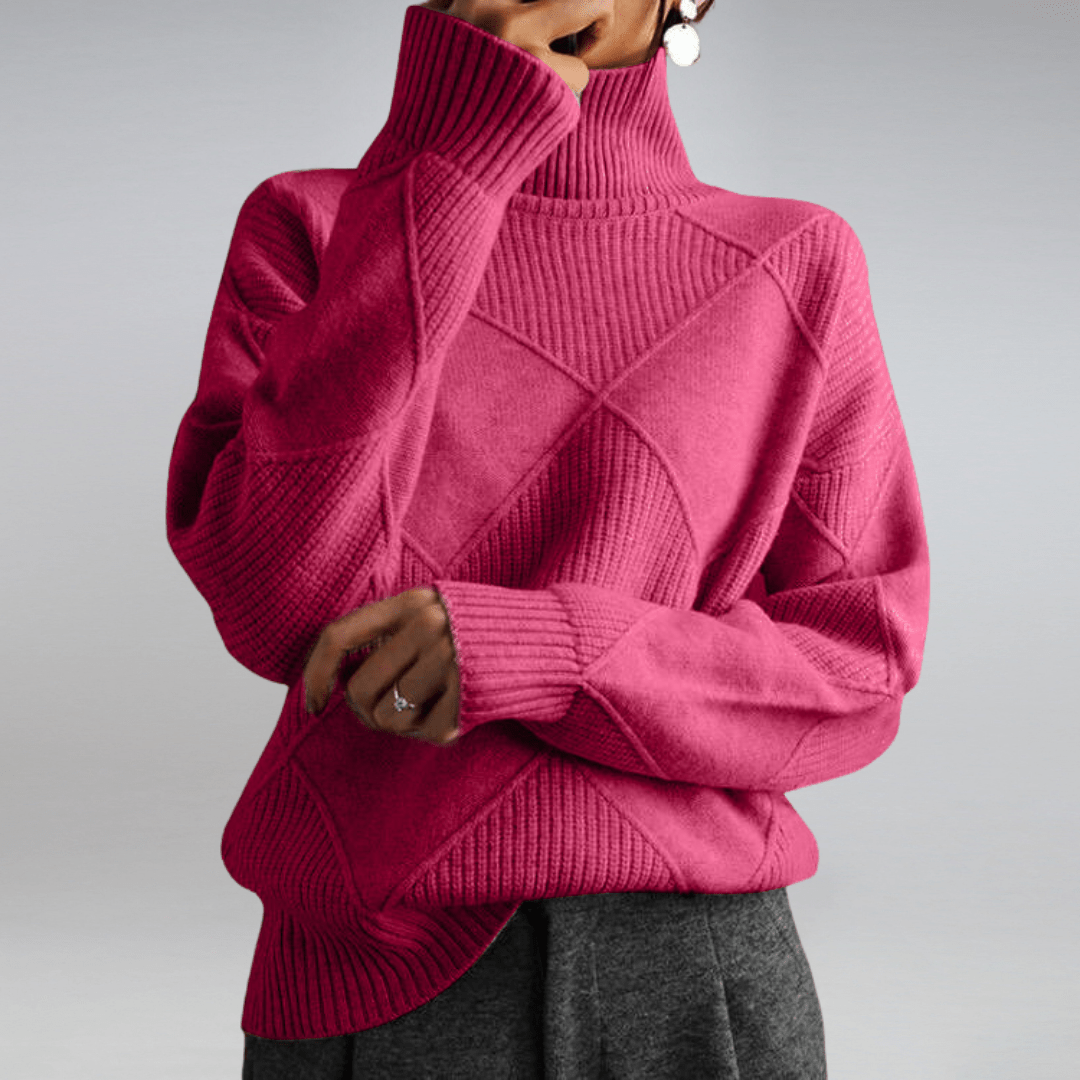 Alice | Pull Col Roulé Doux