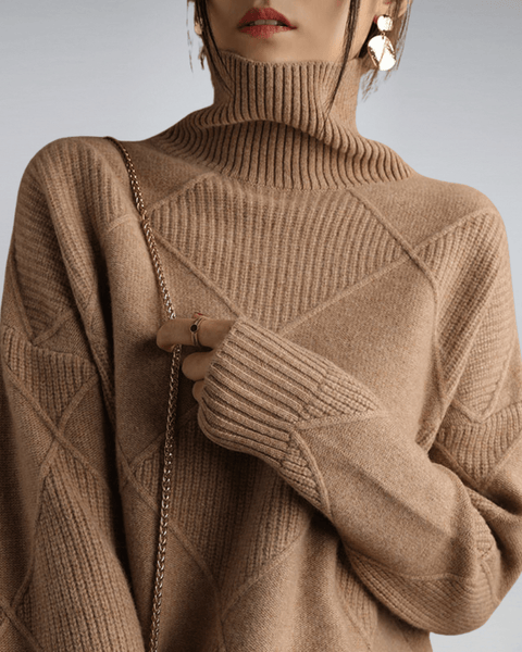 Alice | Pull Col Roulé Doux