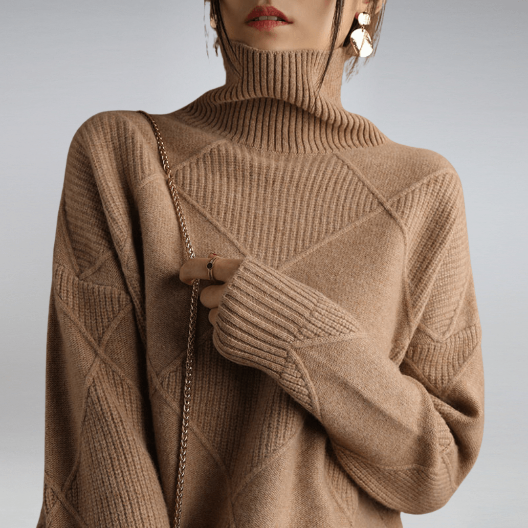 Alice | Pull Col Roulé Doux