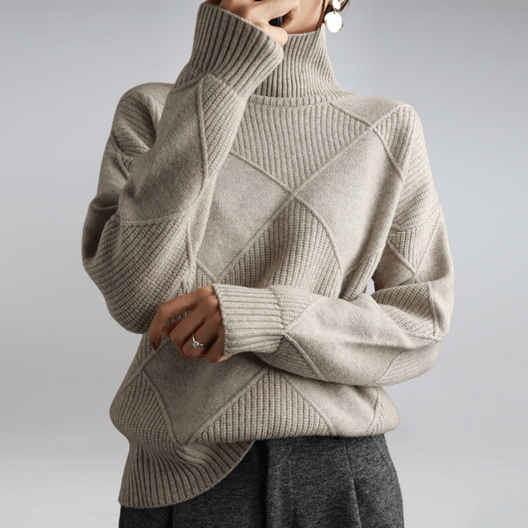 Alice | Pull Col Roulé Doux