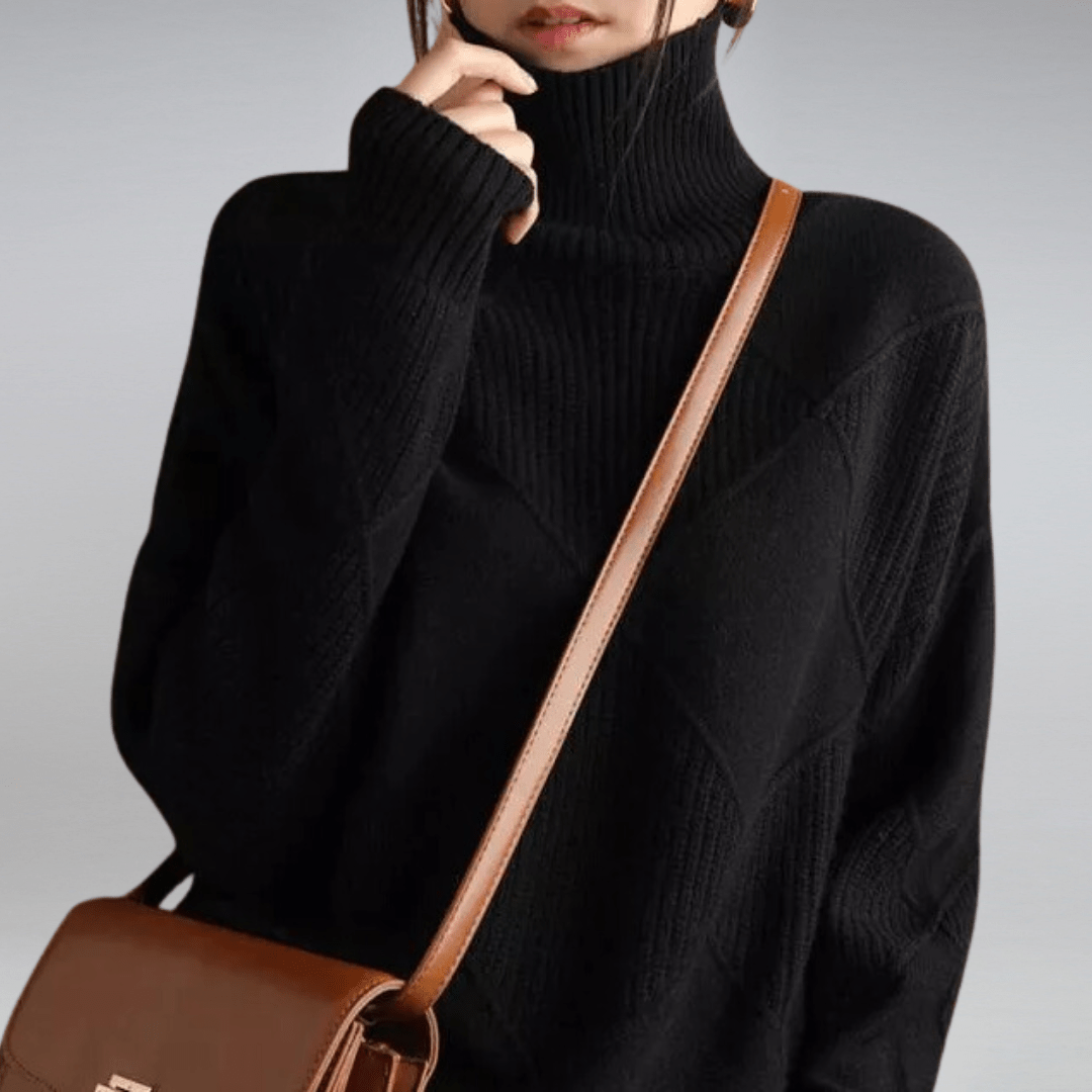 Alice | Pull Col Roulé Doux