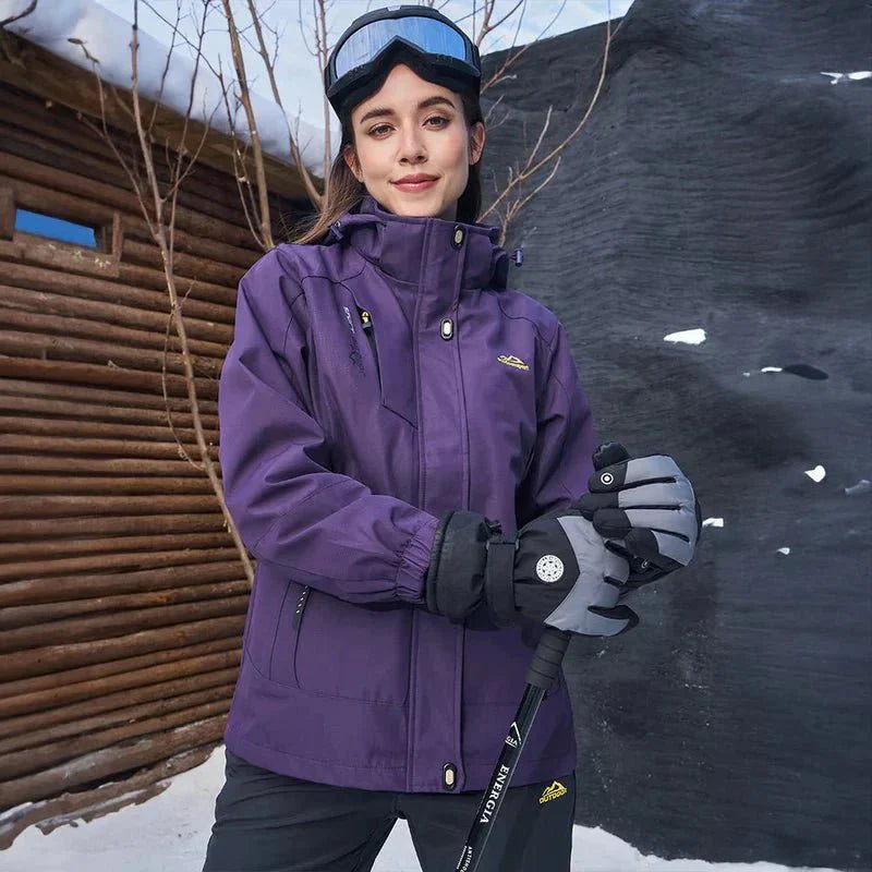 ANNE | MANTEAU IMPERMÉABLE EN POLAIRE 3 EN 1