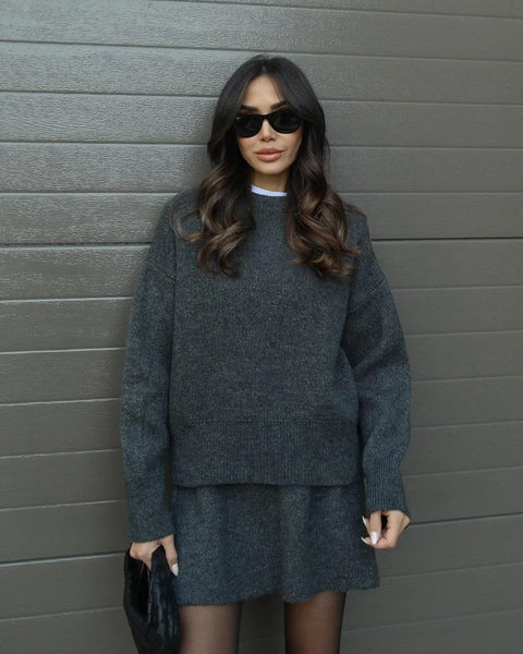 Zoey | Ensemble Robe en Tricot