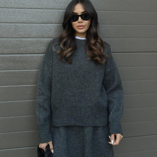Zoey | Ensemble Robe en Tricot