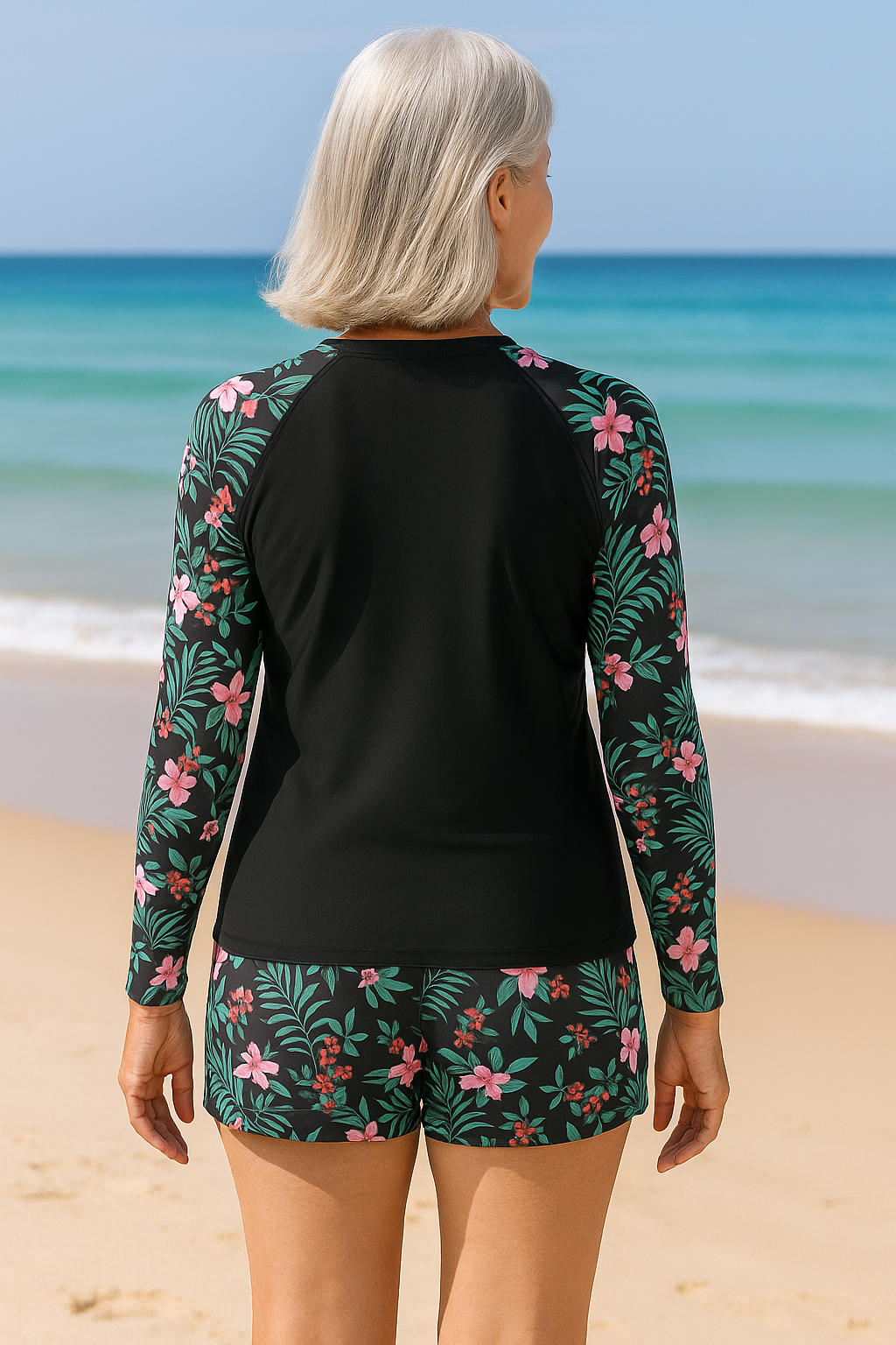 Oceara| UPF 50+ SunSafe Tankini Set - Protection Meets Effortless Comfort