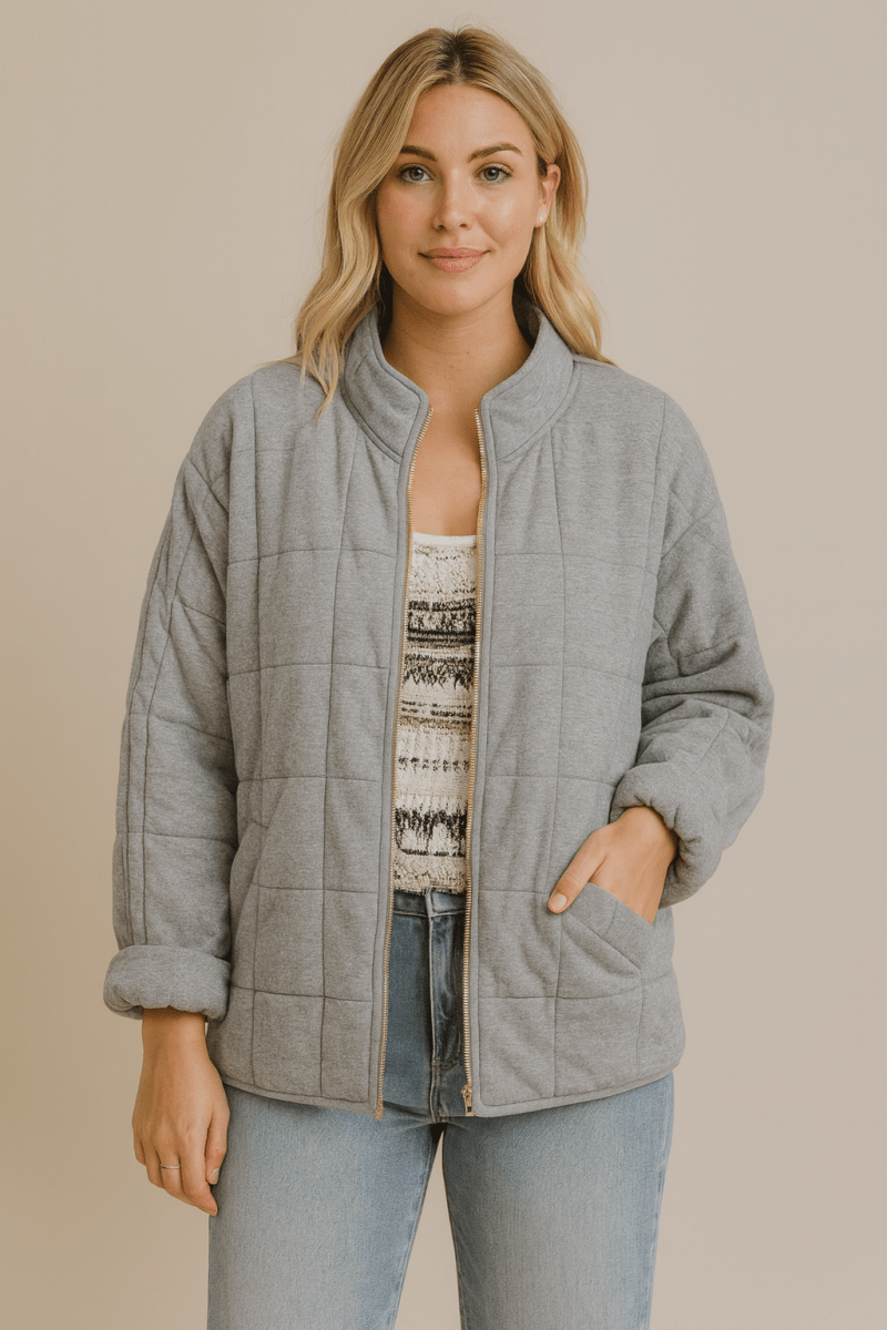 AUDREY - VESTE OVERSIZED DE MI-SAISON