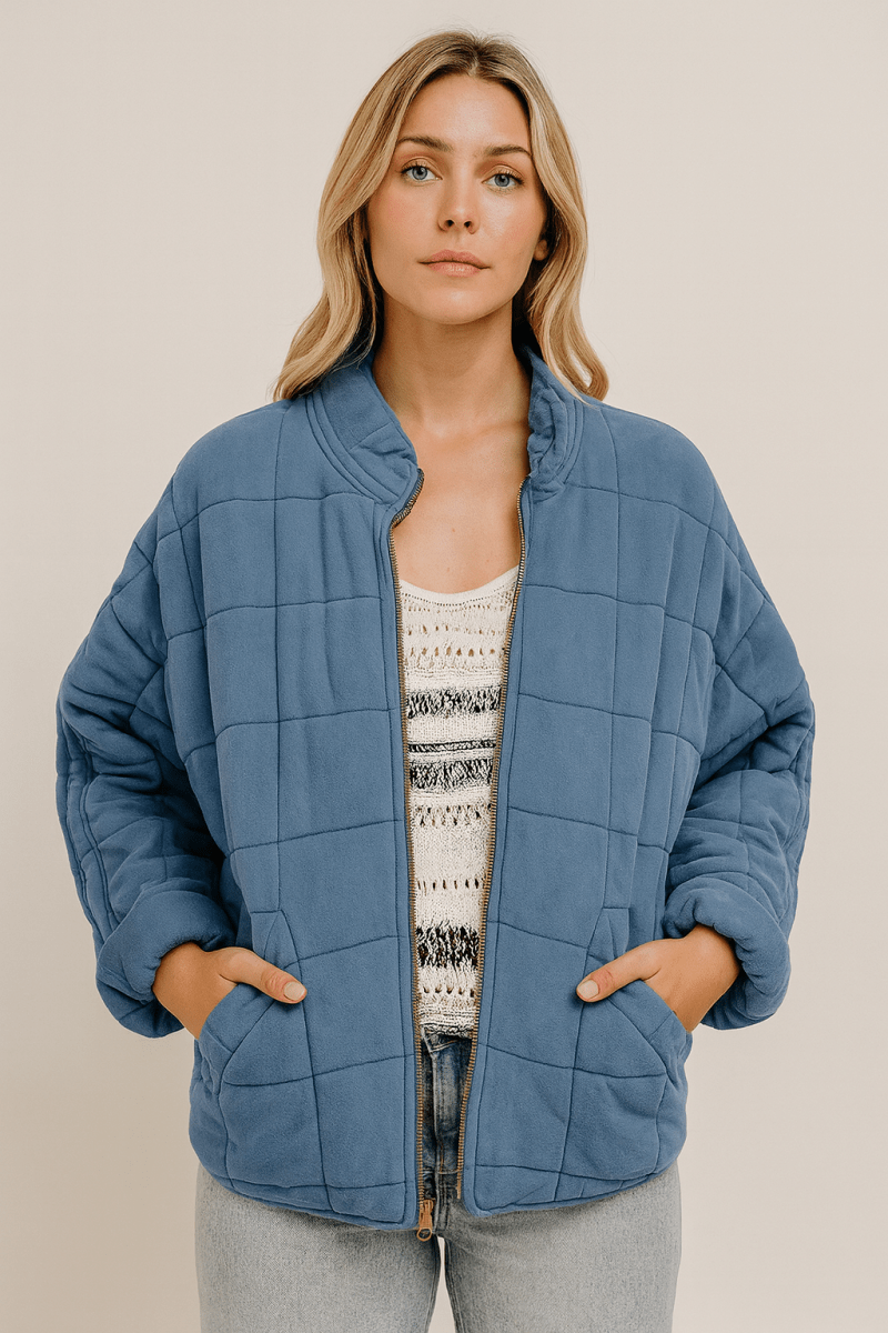 AUDREY - VESTE OVERSIZED DE MI-SAISON