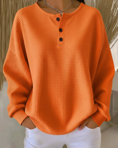 Anne™ - Sweat-shirt décontracté avec col