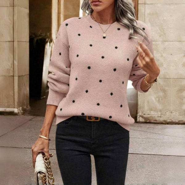 Noella | Pull en Tricot à Pois