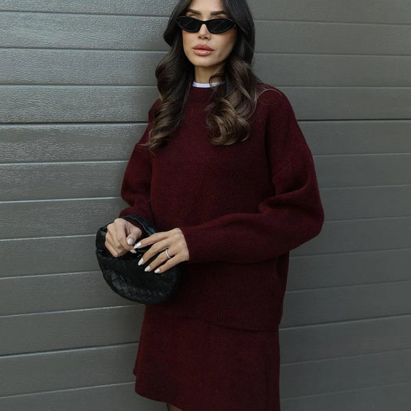 Zoey | Ensemble Robe en Tricot