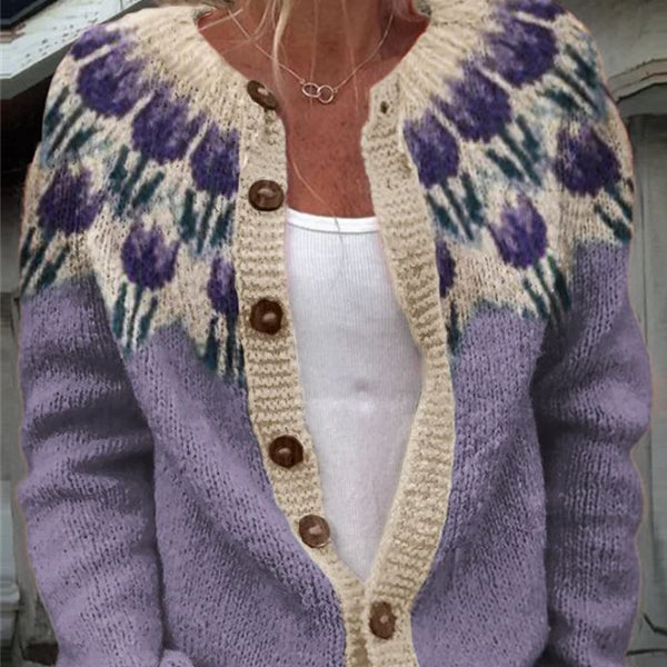 Keysha | Gilet à Motif Floral Chic pour un Look Stylé