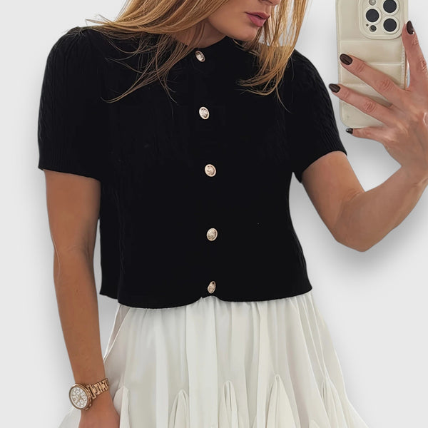 Liova – Cardigan Court avec Boutons