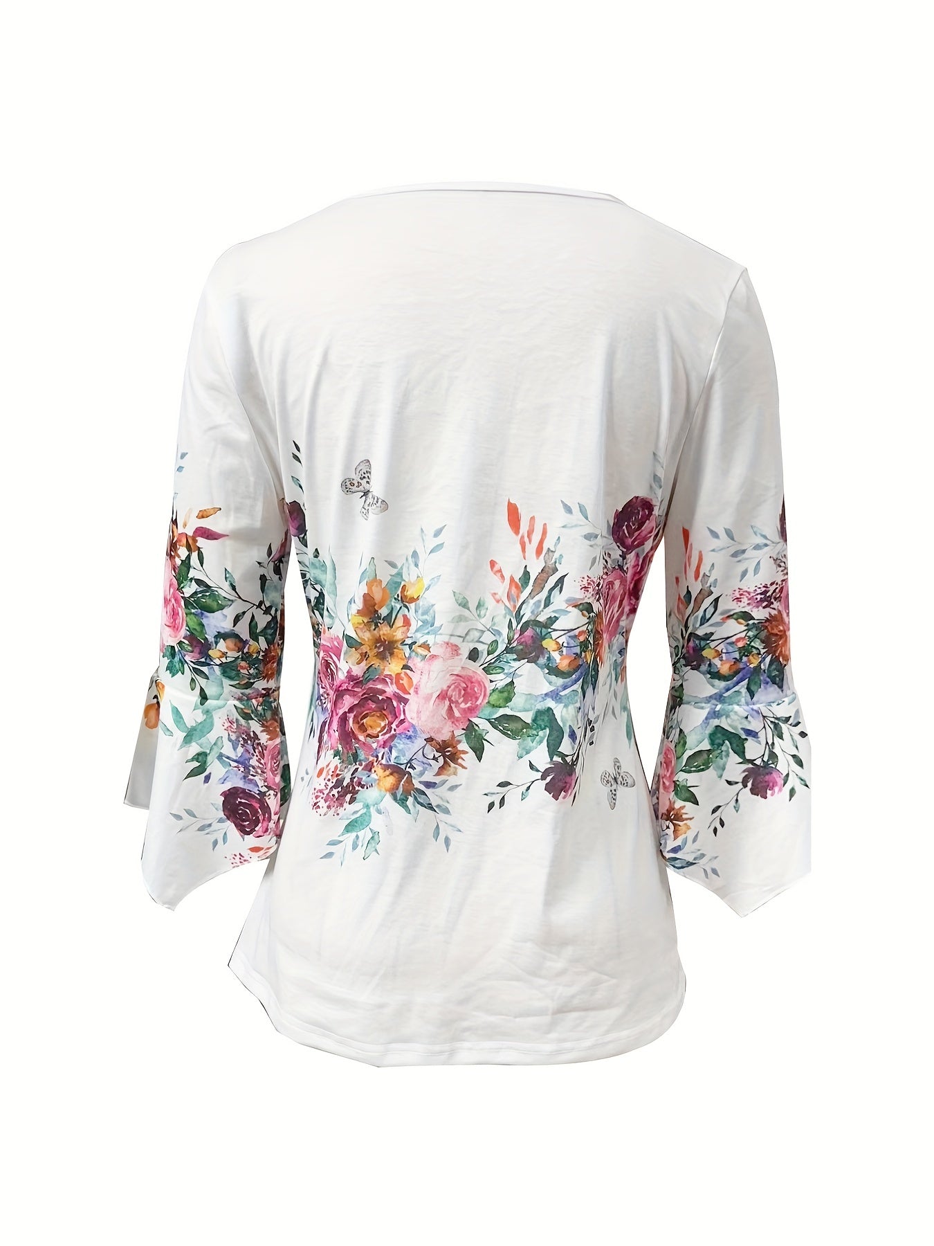 Janet Elegance Bloom Tunic