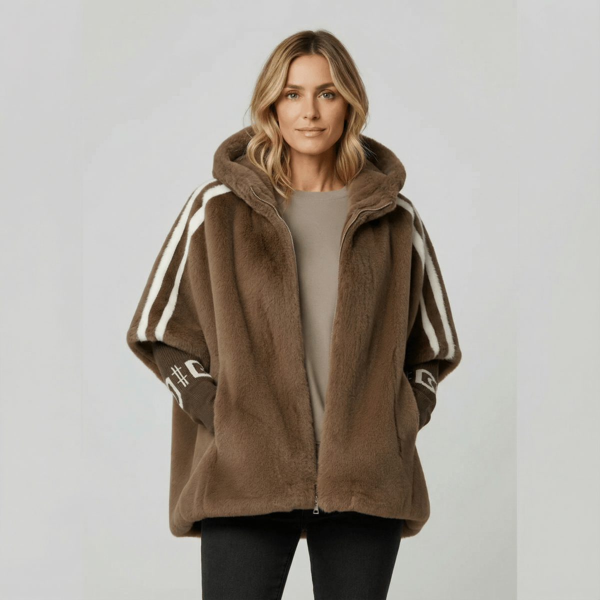 DONNA | VESTE À CAPUCHE