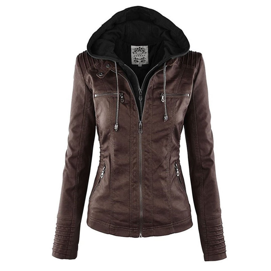 DUPONT | VESTE EN CUIR ÉLÉGANTE