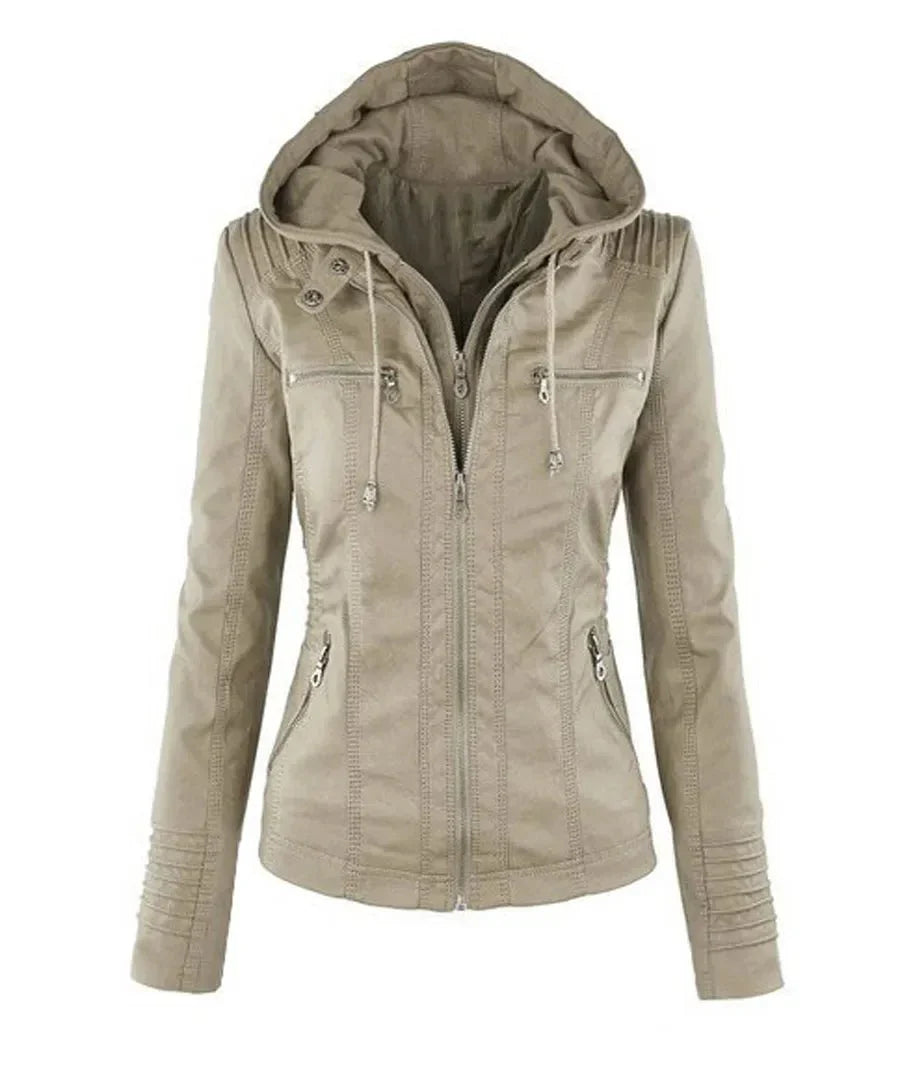 DUPONT | VESTE EN CUIR ÉLÉGANTE
