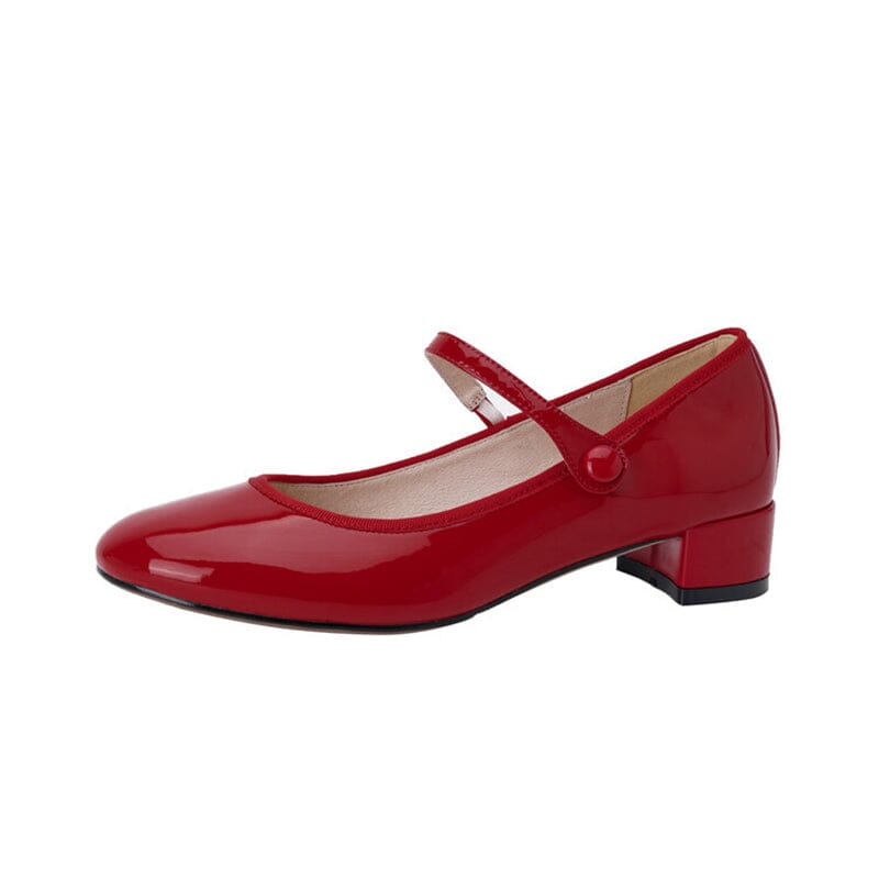 Livy | Mary Janes en cuir