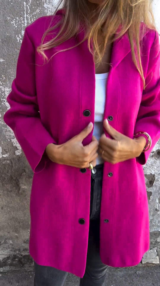 Arianna | Cardigan à capuche avec détails en boutons