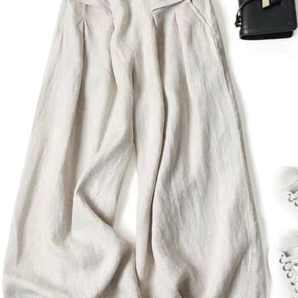 Leah - Pantalon Large Sans Effort
