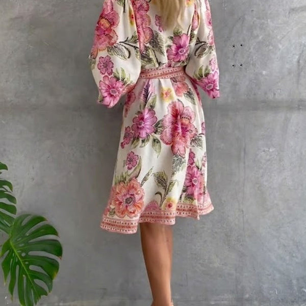 Clara Printed Dress