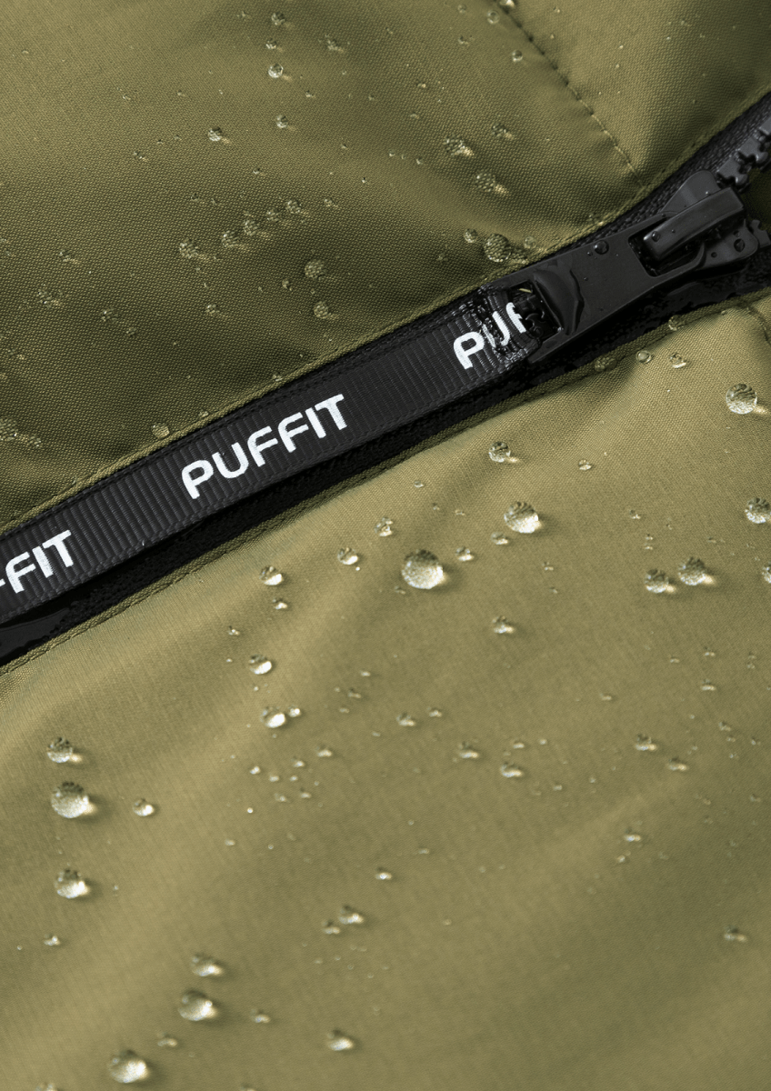 EVA | VESTE PUFFER À CAPUCHE IMPERMÉABLE