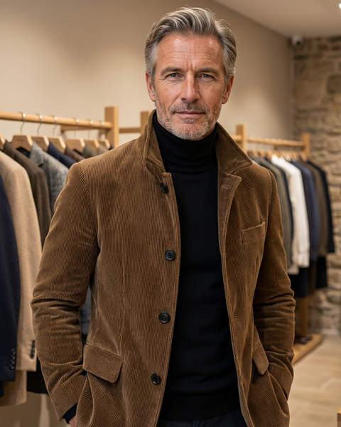 Carter™ | Veste élégante à l’esprit vintage pour homme