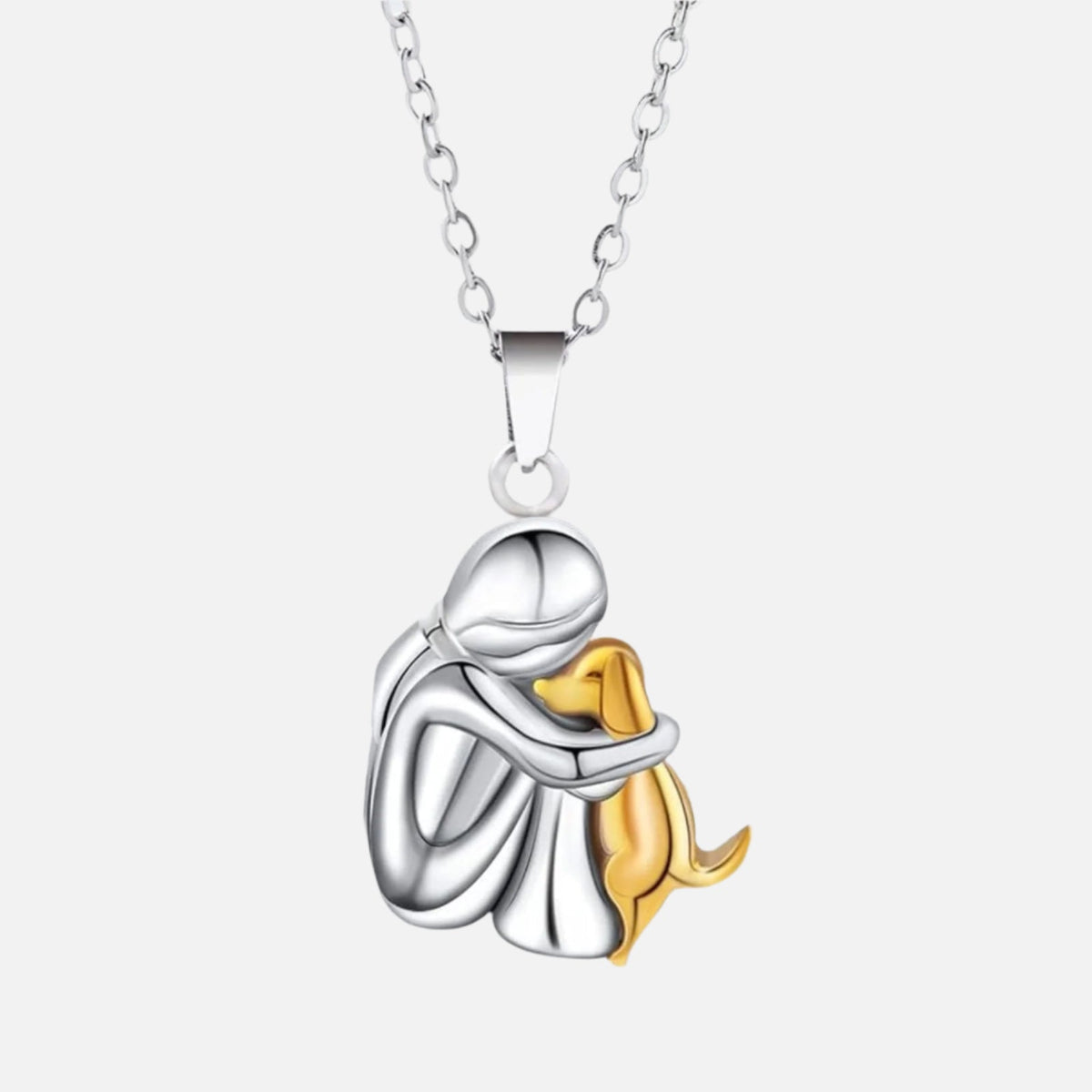Hug Pendant Necklace
